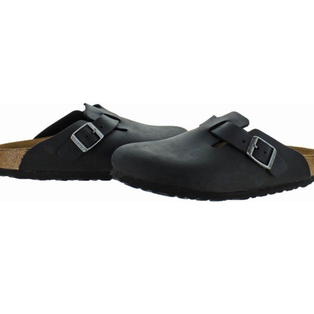 Birkenstock Women's Boston Vegan Leather Clog Shoes *Narrow* Fit NWOT